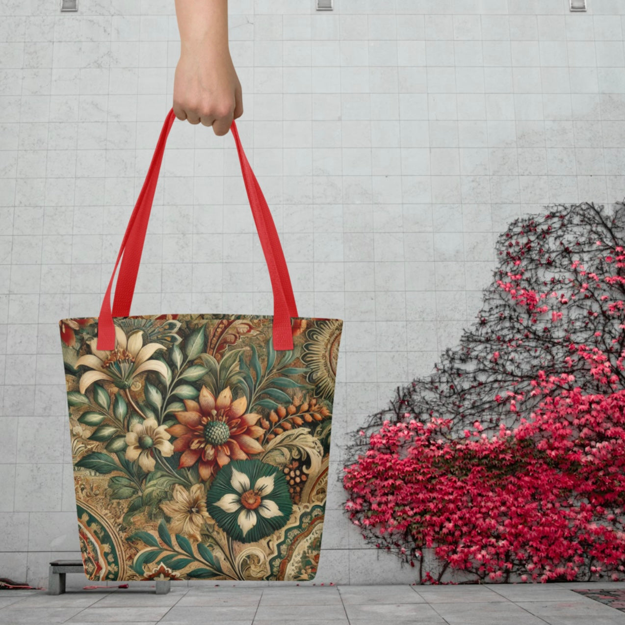 Flowering Mandala - Tote bag