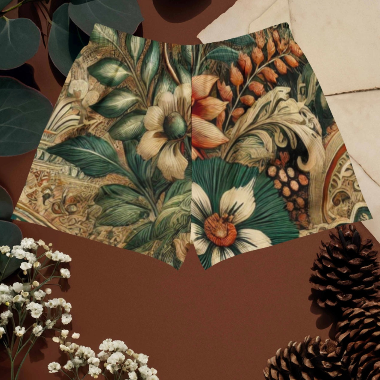 Flora Fresco - Men’s Athletic Shorts