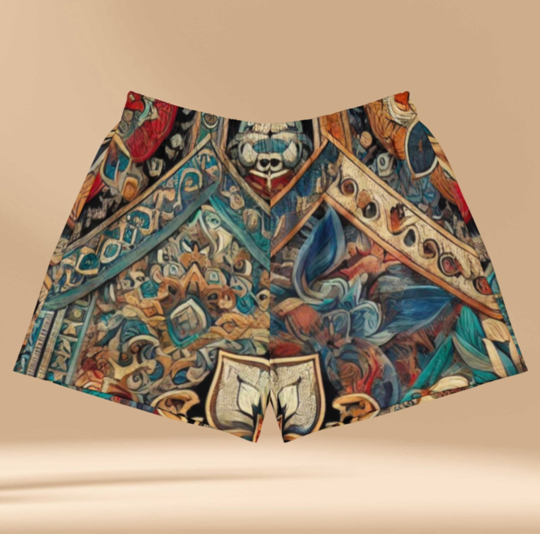 Throned Mosaic - Men’s Athletic Shorts