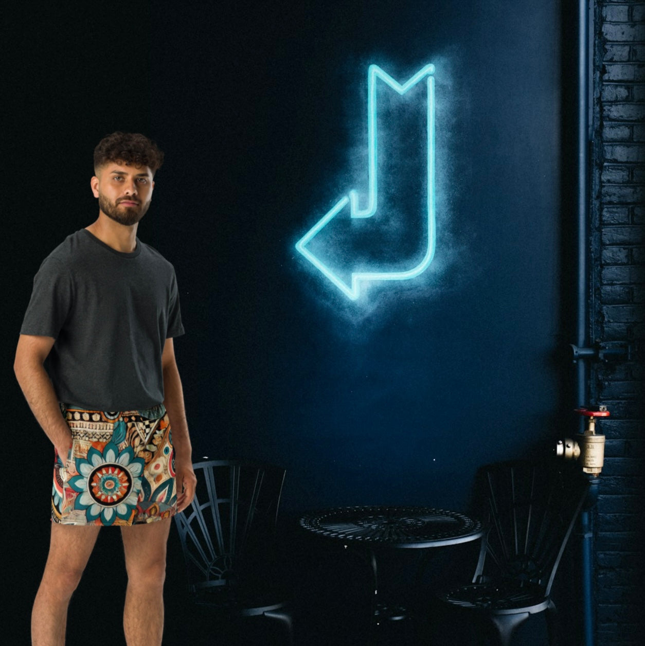 Iron Mandala -  Men’s Athletic Shorts
