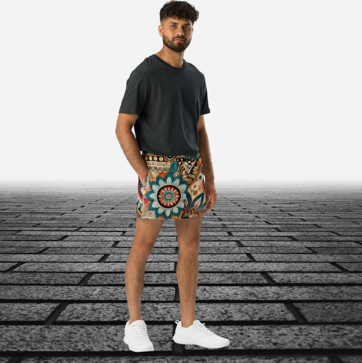 Iron Mandala -  Men’s Athletic Shorts