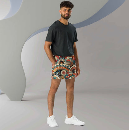 Crimson Cipher -  Men’s Athletic Shorts