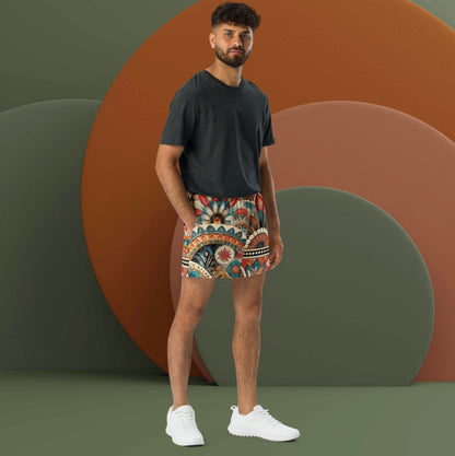 Crimson Cipher -  Men’s Athletic Shorts