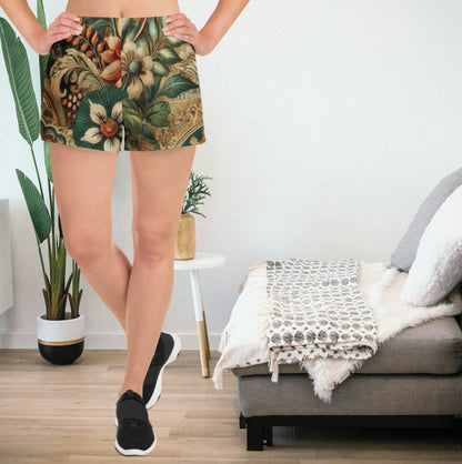 Flora Fresco - Women’s Athletic Shorts