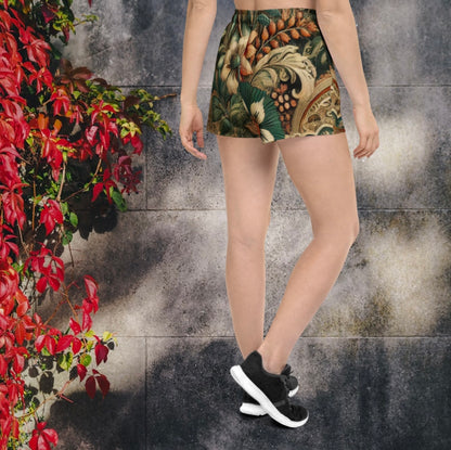 Flora Fresco - Women’s Athletic Shorts