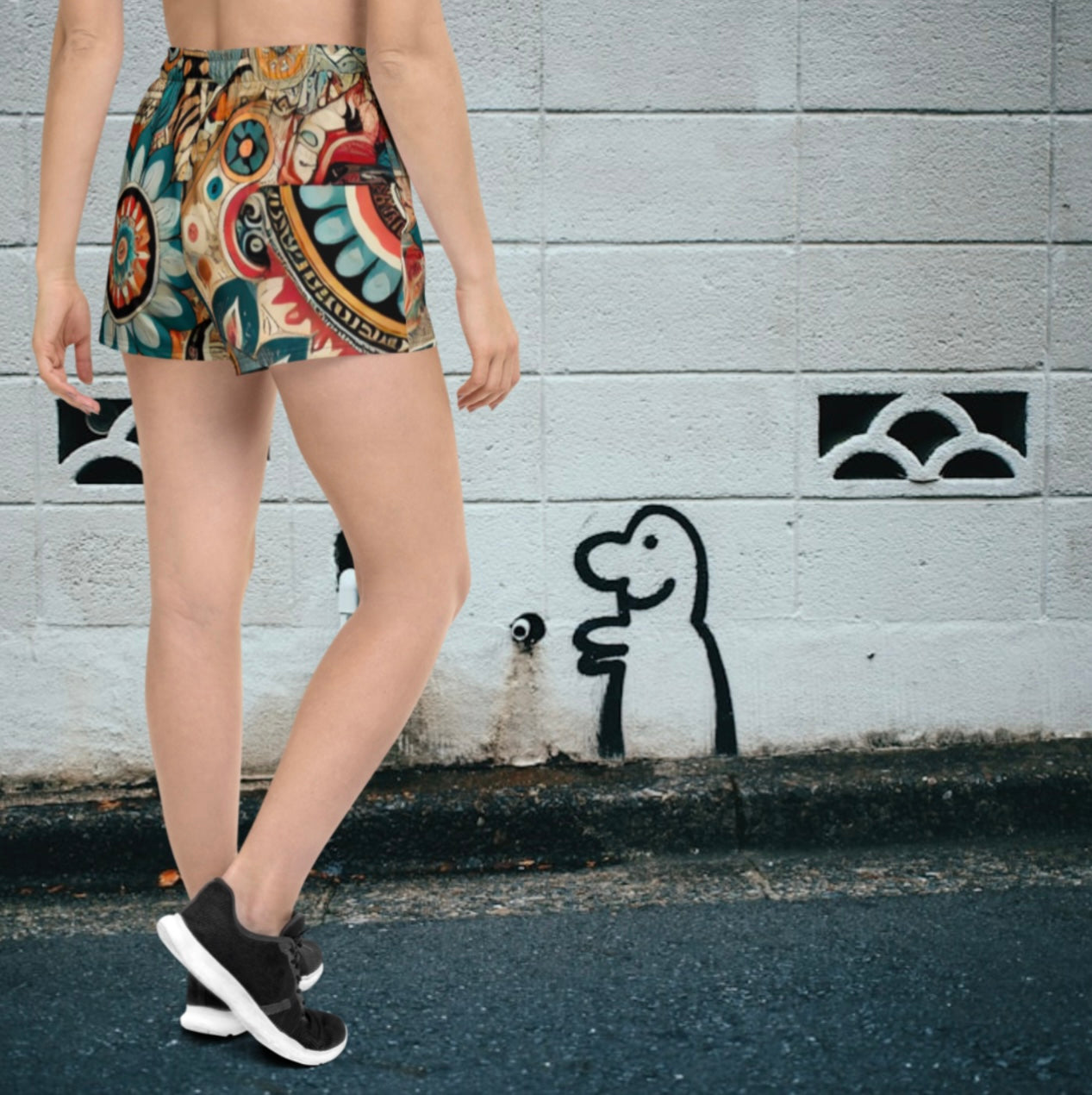 Iron Mandala - Women’s Athletic Shorts