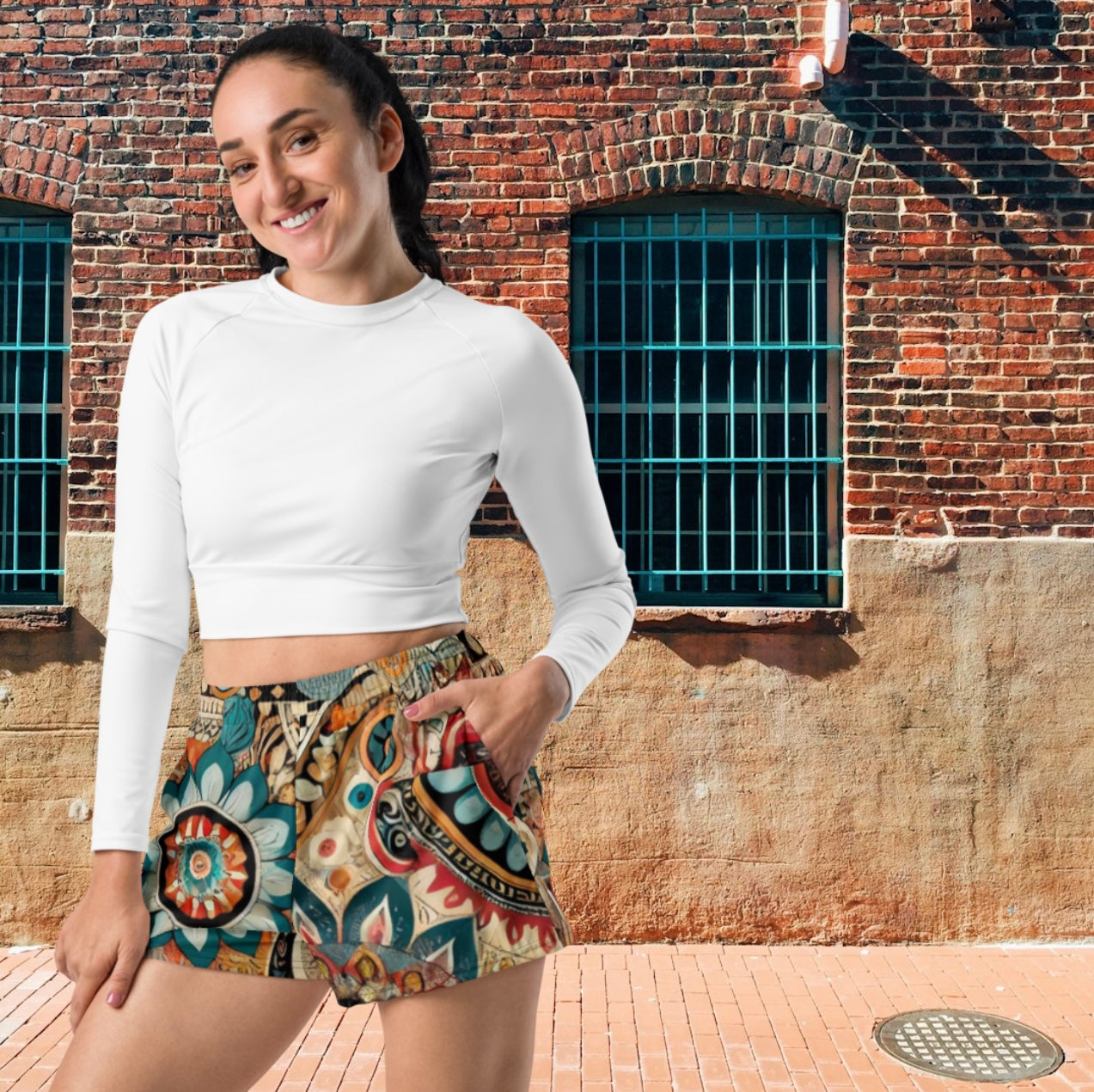 Iron Mandala - Women’s Athletic Shorts