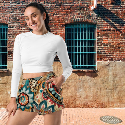 Iron Mandala - Women’s Athletic Shorts
