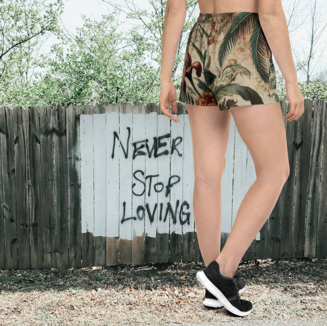 Stone Blood - Women’s Athletic Shorts