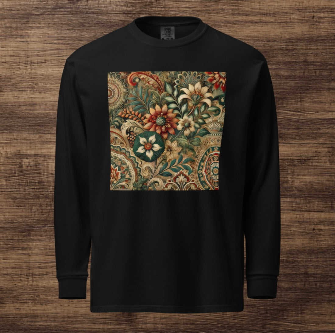 Baroque Bloom -  Women’s Heavyweight Long Sleeve Tee