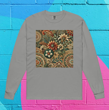 Baroque Bloom -  Women’s Heavyweight Long Sleeve Tee