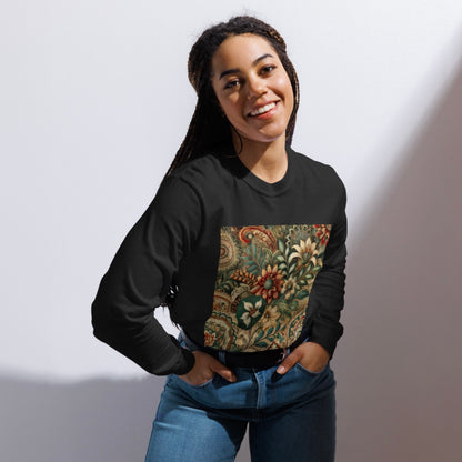 Baroque Bloom -  Women’s Heavyweight Long Sleeve Tee