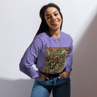 Baroque Bloom -  Women’s Heavyweight Long Sleeve Tee