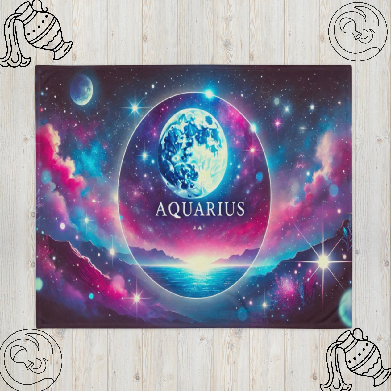Aquarius ‘Higher Vision’ - Blanket