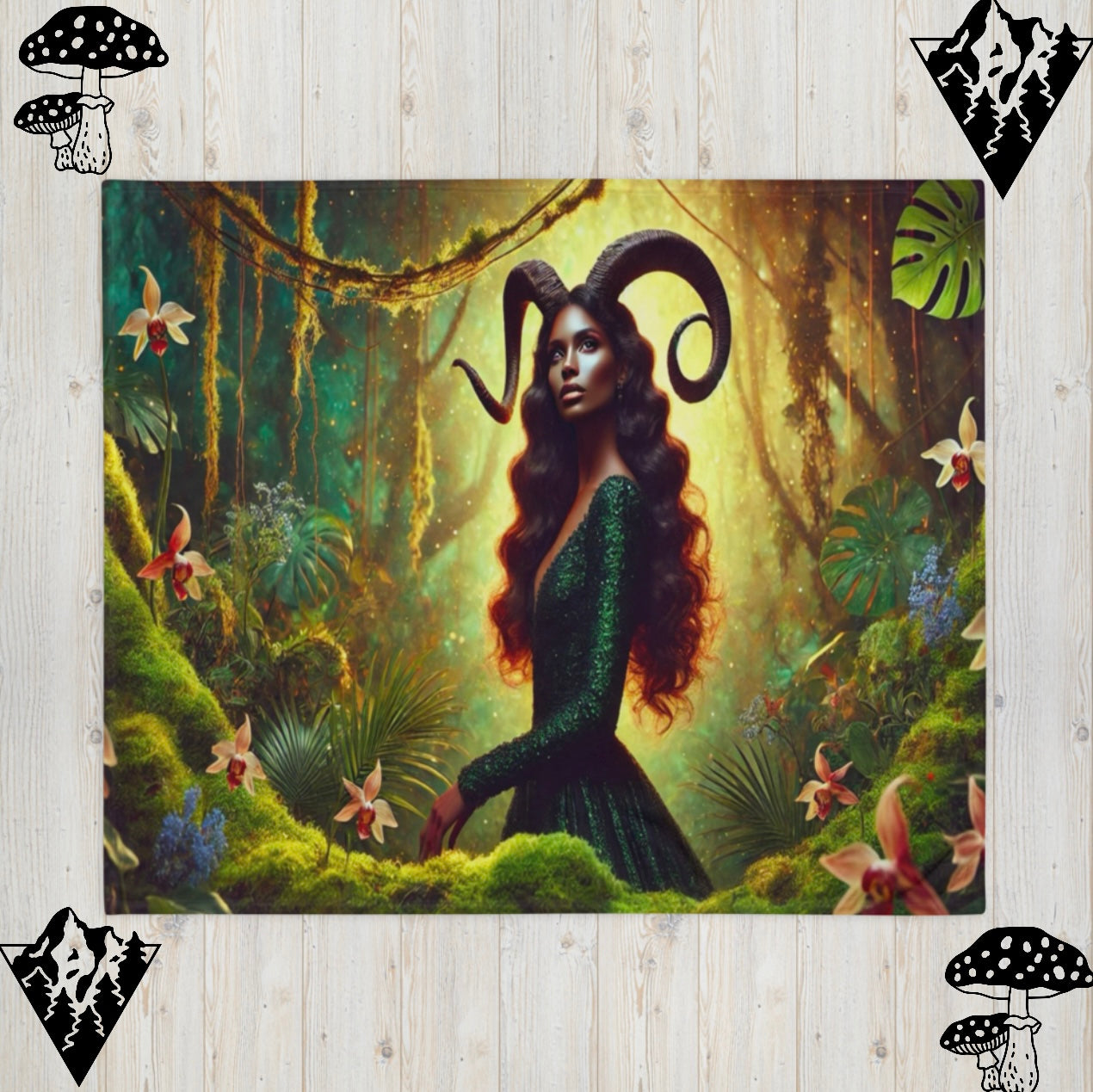 Capricorn ‘Rooted Grace’ - Blanket