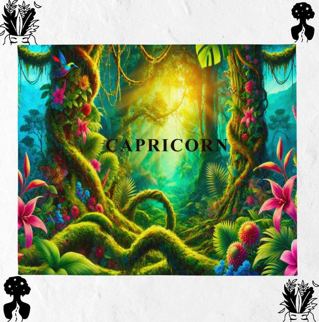 Capricorn ‘Bloom Keeper’ - Blanket
