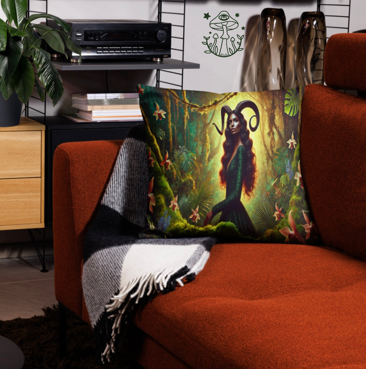 Capricorn ‘Sacred Grove’ - Euro Pillowcase