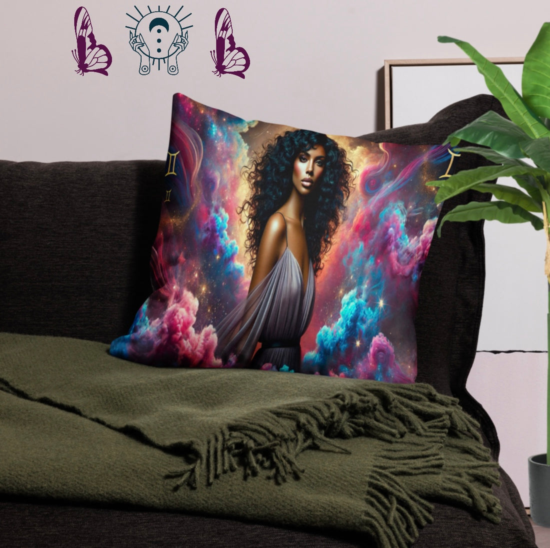 Gemini ‘Witty Mischief’ - Euro Pillowcase