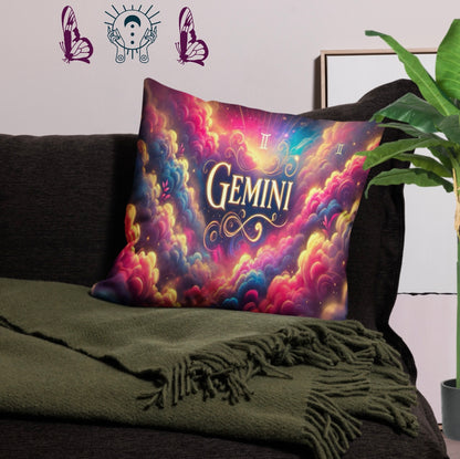 Gemini ‘Witty Mischief’ - Euro Pillowcase