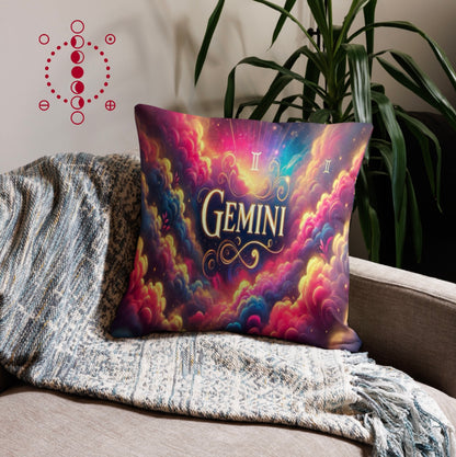 Gemini ‘Witty Mischief’ - Euro Pillowcase