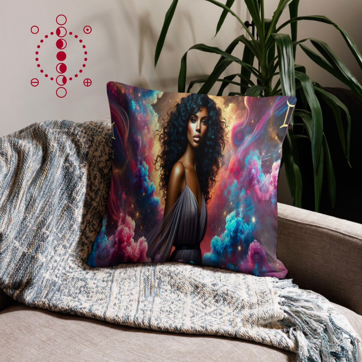 Gemini ‘Witty Mischief’ - Euro Pillowcase