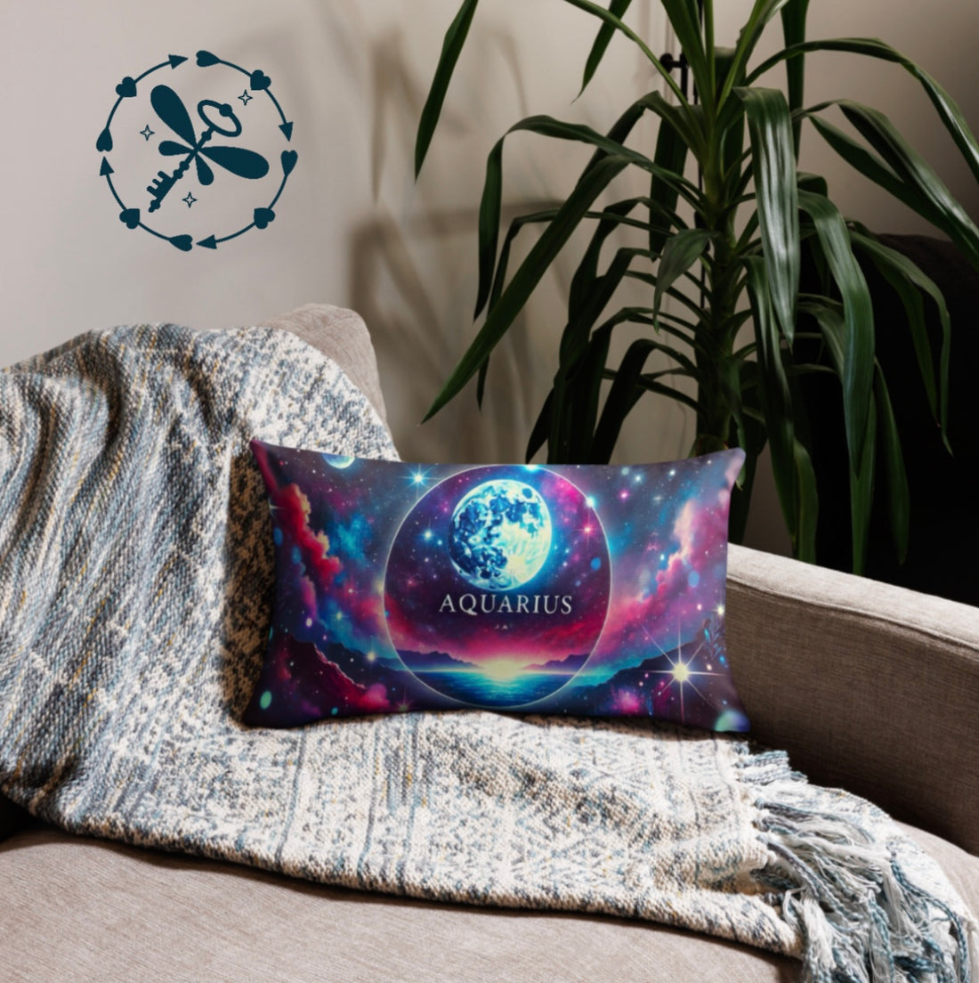 Aquarius ‘Water Bearer’ - Pillowcase