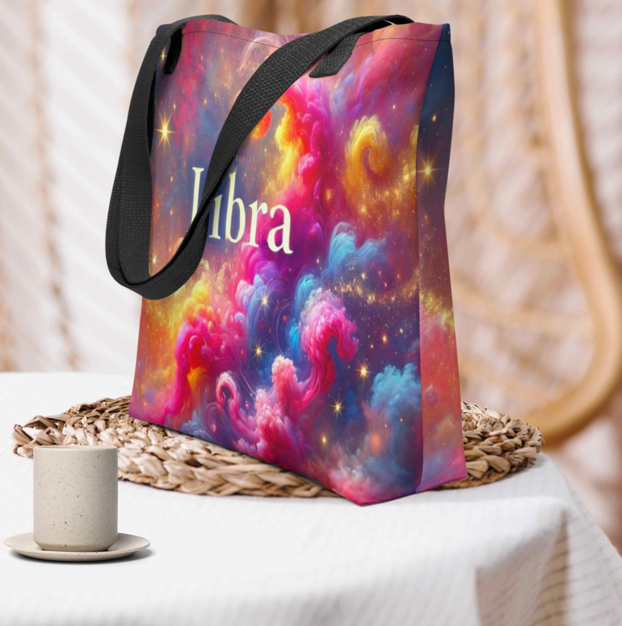 Libra ‘Radiant Poise’ Tote Bag