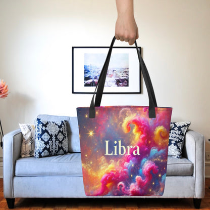 Libra ‘Radiant Poise’ Tote Bag