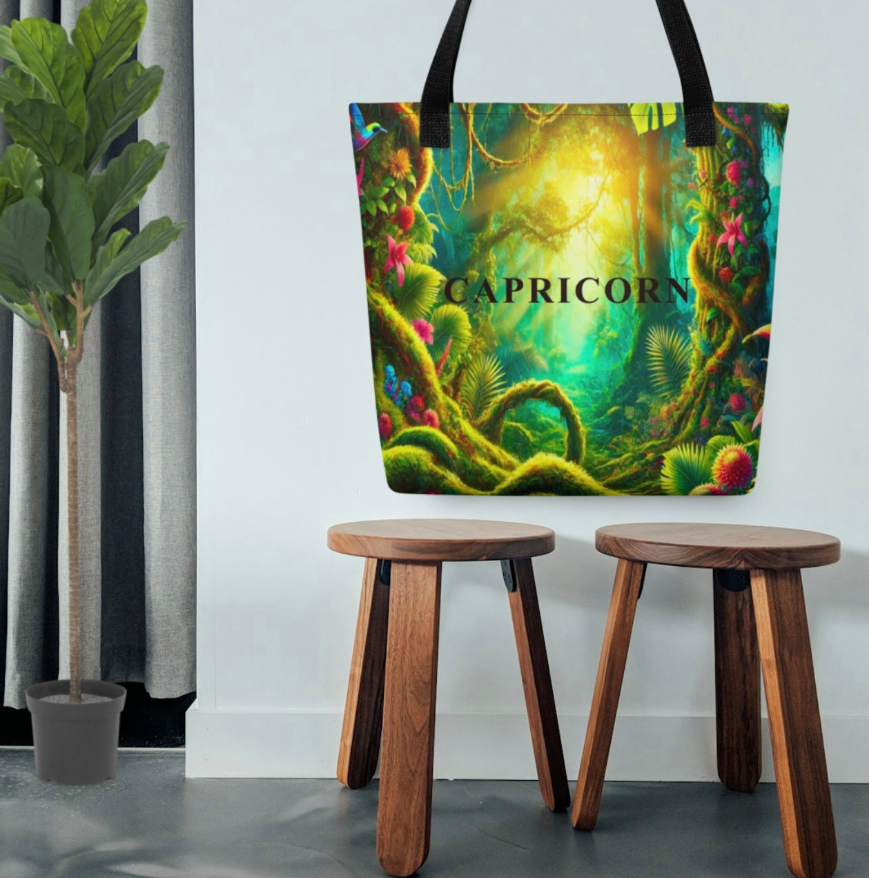 Capricorn ‘Stoic Grace’ - Tote Bag