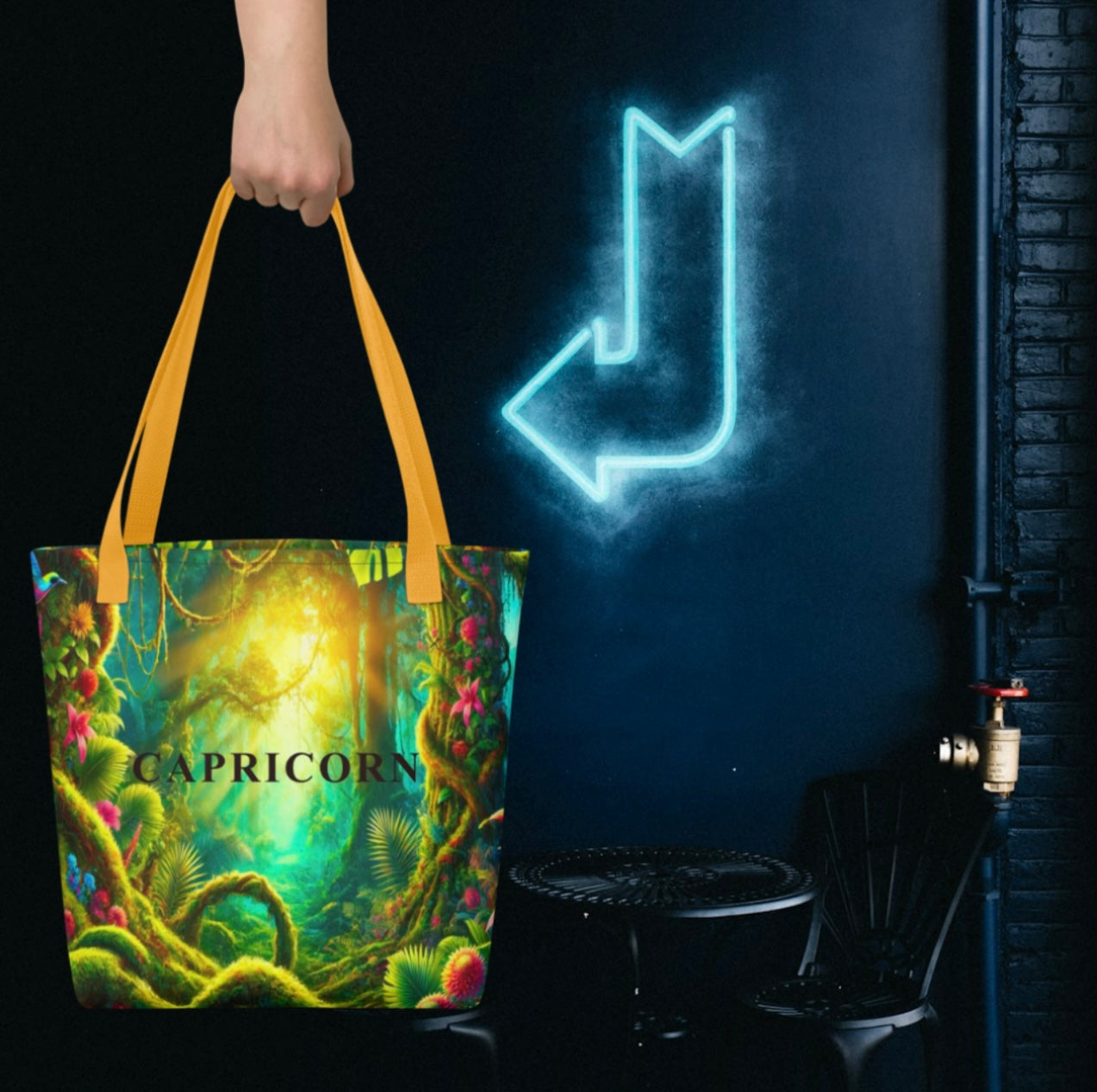 Capricorn ‘Stoic Grace’ - Tote Bag
