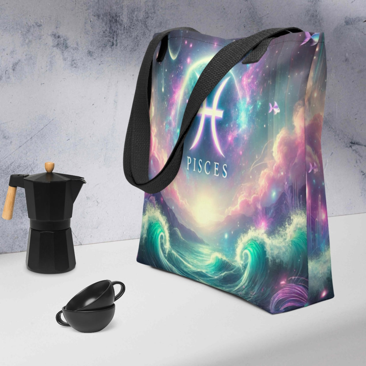 Pisces ‘Dream Drifter’ Tote Bag