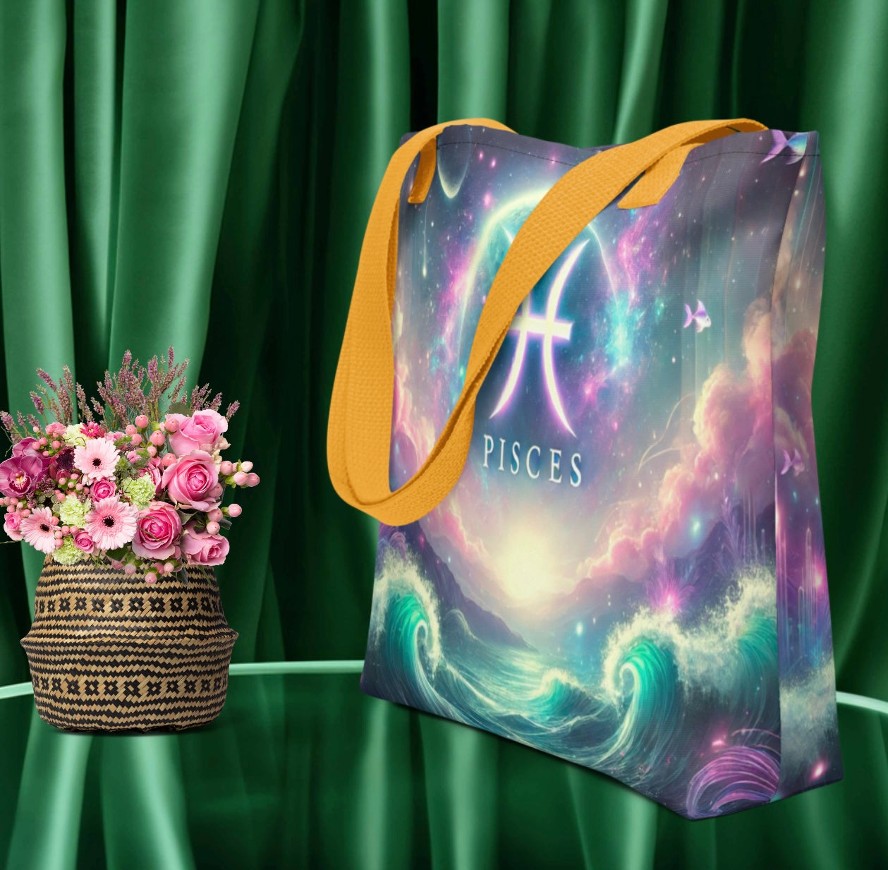 Pisces ‘Dream Drifter’ Tote Bag