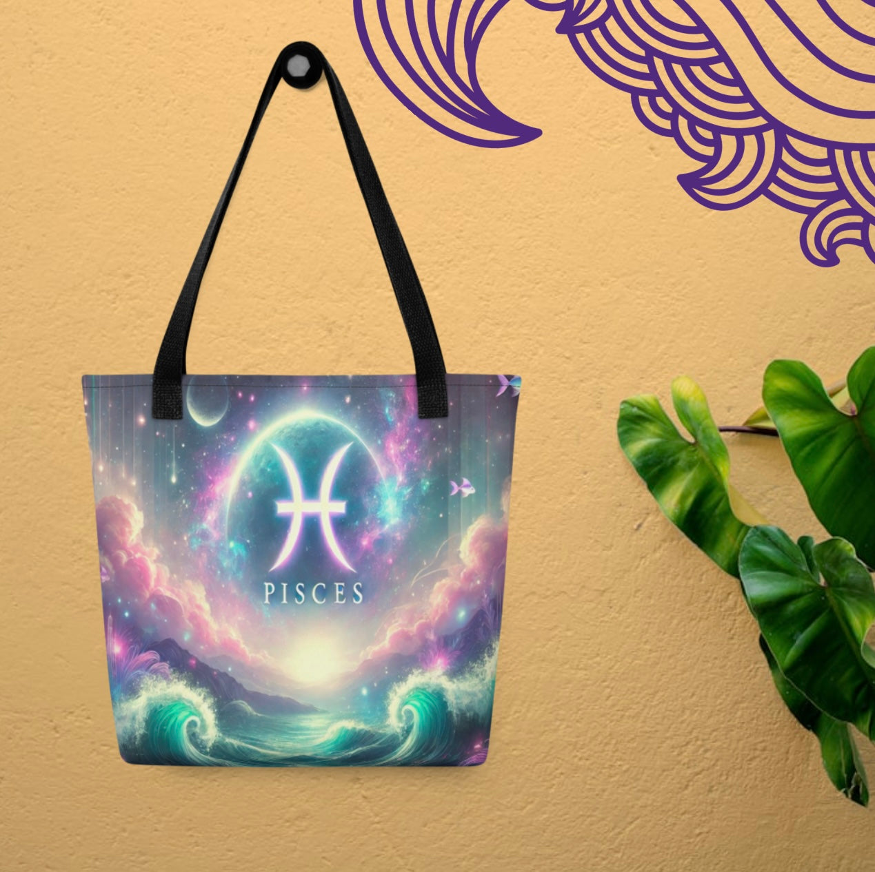 Pisces ‘Dream Drifter’ Tote Bag