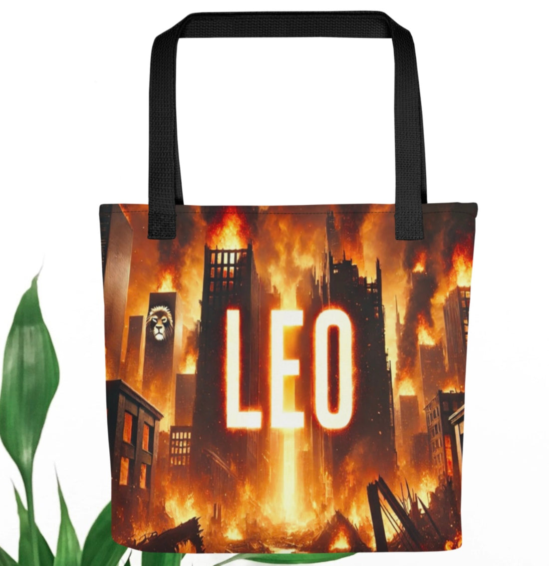 Leo ‘Golden Roar’ - Tote Bag