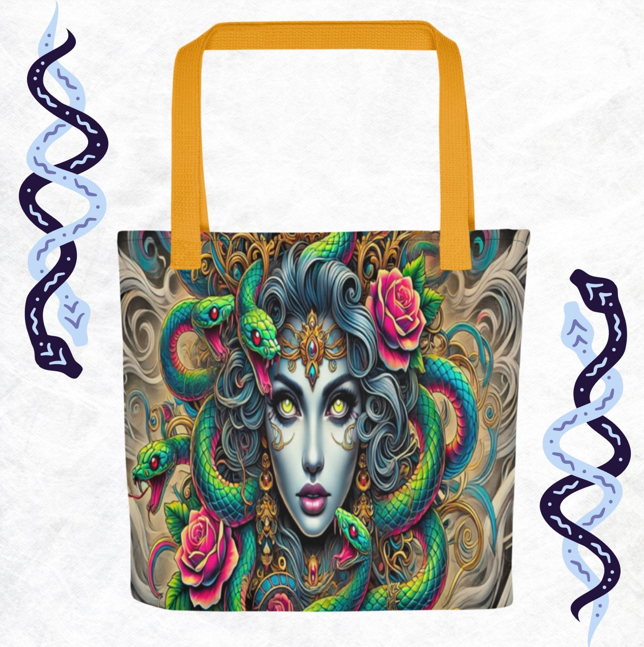 Medusa ‘Serpent Priestess’ - Tote Bag
