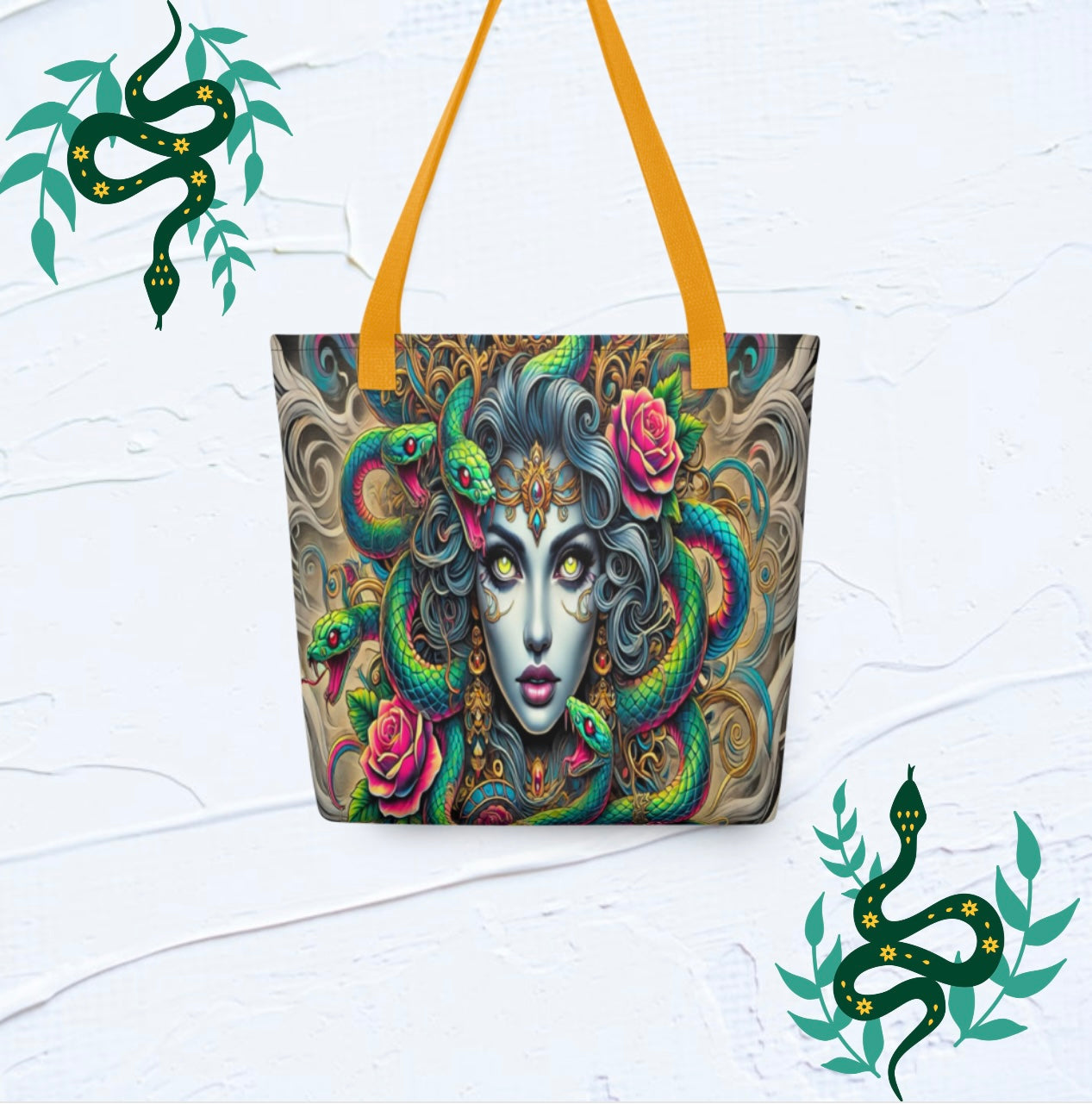 Medusa ‘Serpent Priestess’ - Tote Bag