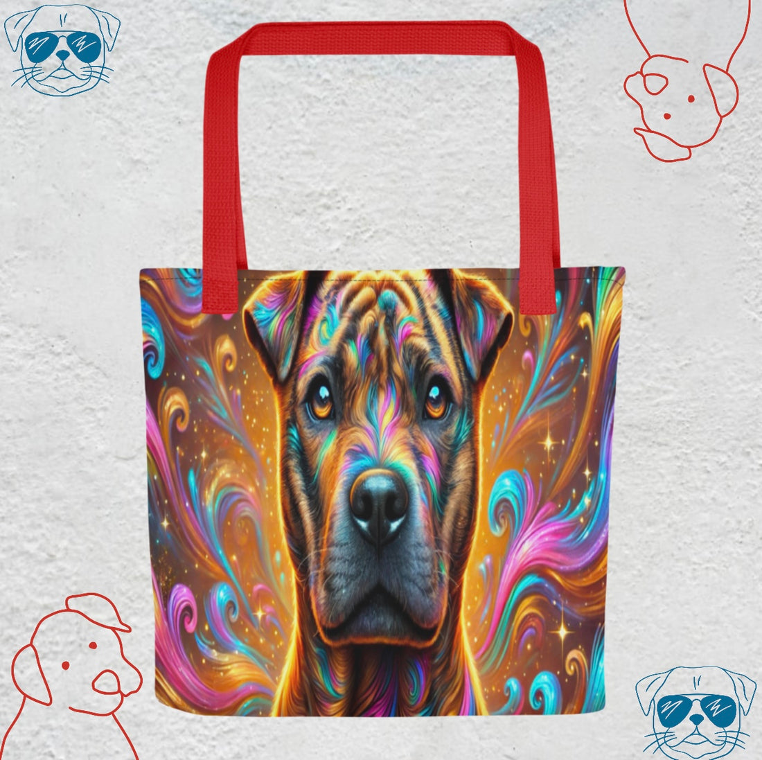 Storm ‘Celestial Pup’ - Tote Bag