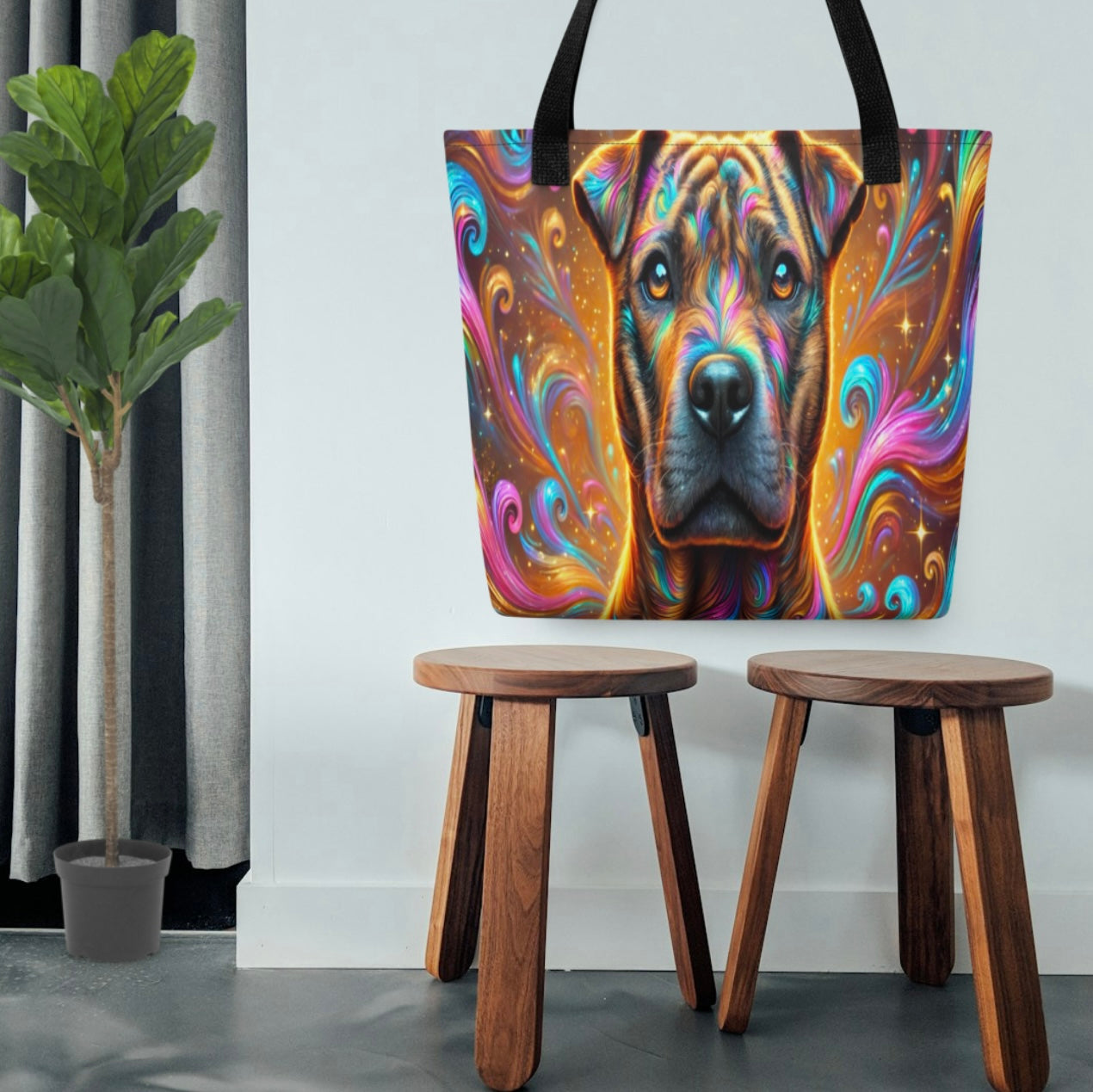 Storm ‘Celestial Pup’ - Tote Bag