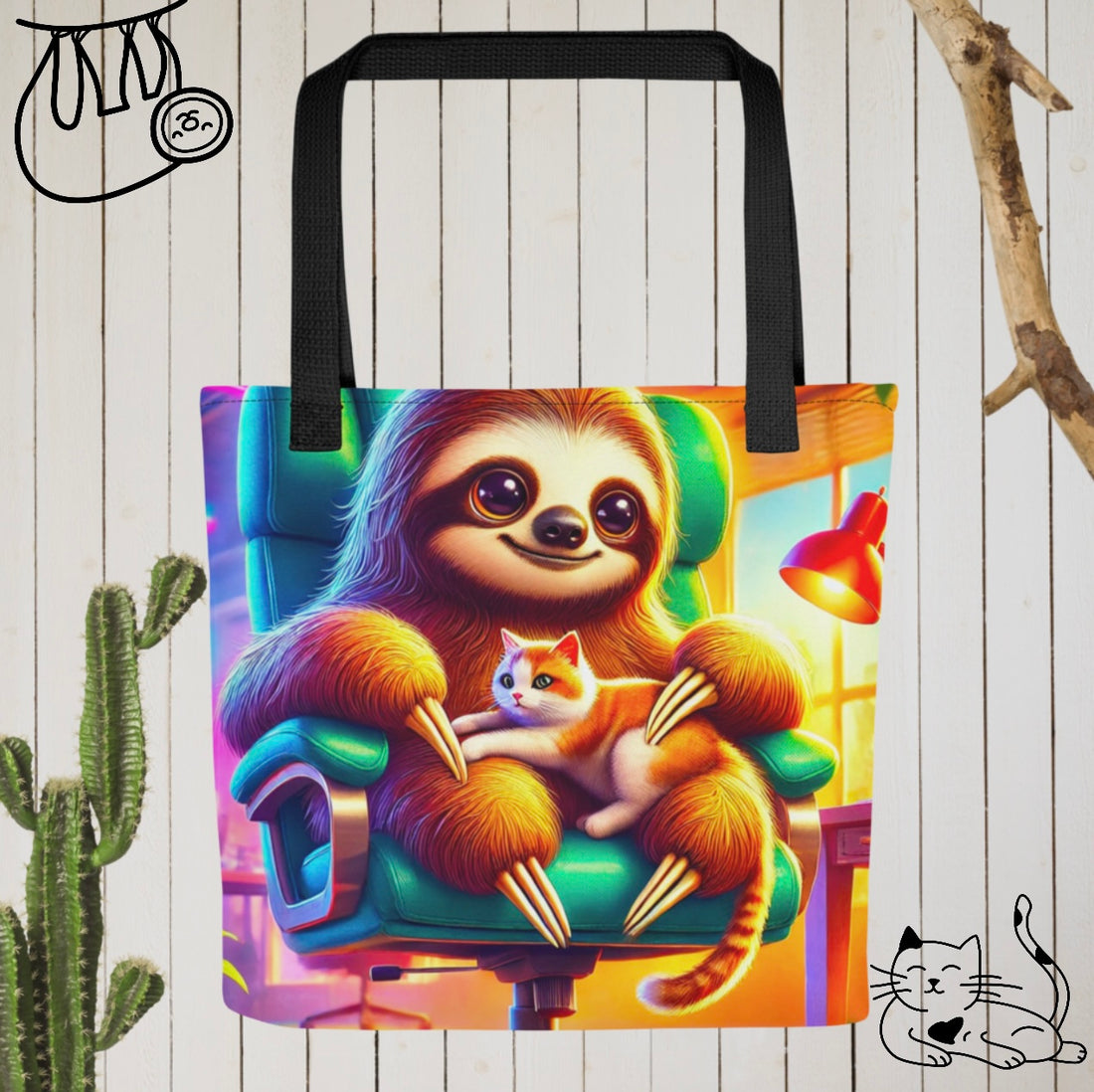 Furry Fam ‘Lazy Lovebugs’ - Tote Bag