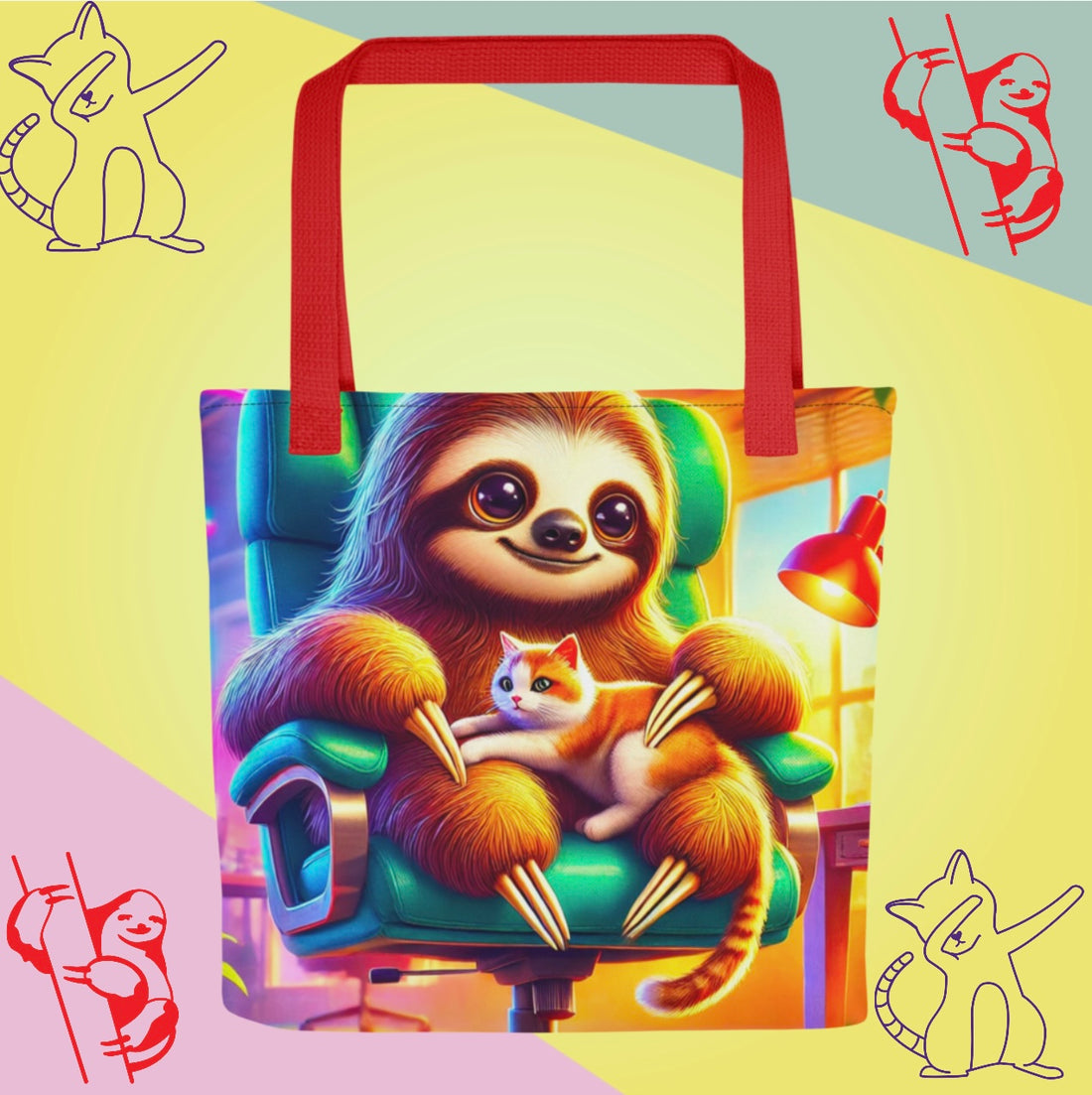 Furry Fam ‘Lazy Lovebugs’ - Tote Bag