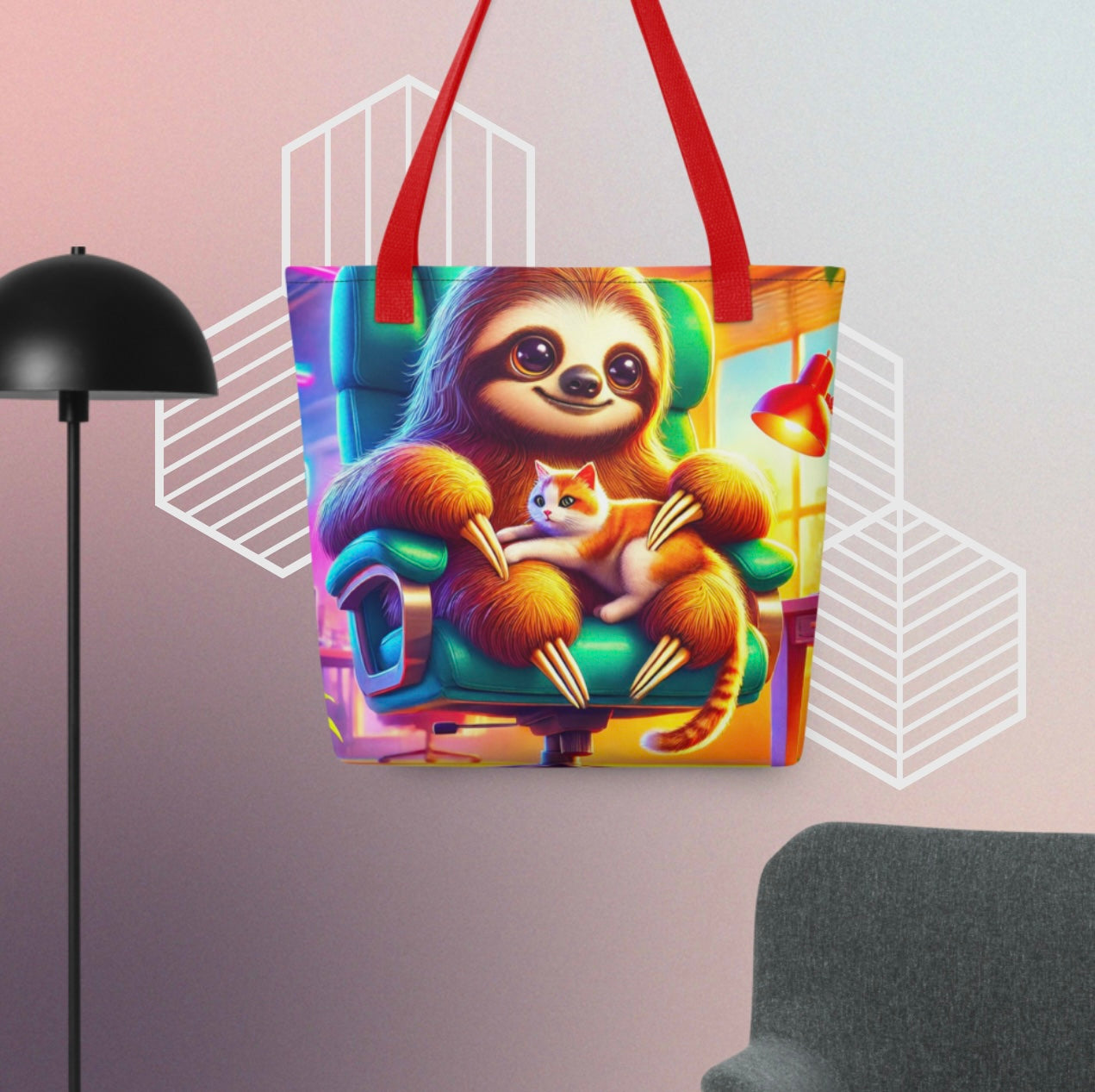 Furry Fam ‘Lazy Lovebugs’ - Tote Bag