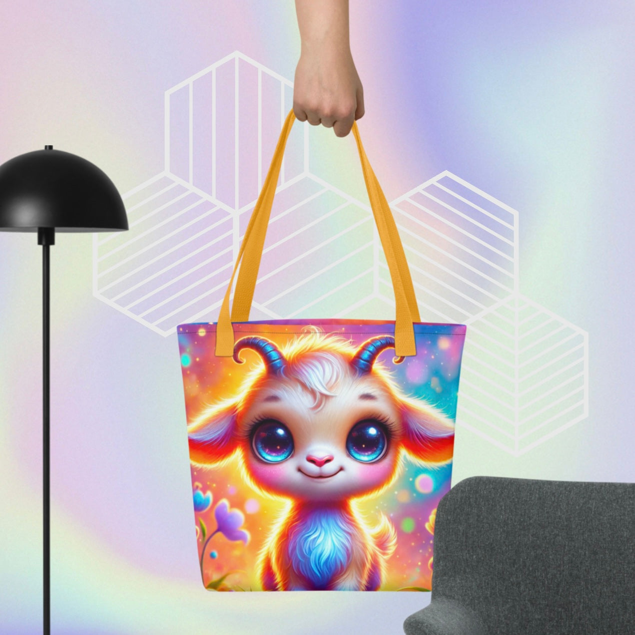 Baby G.O.A.T. ‘Pastel Kid’ - Tote Bag