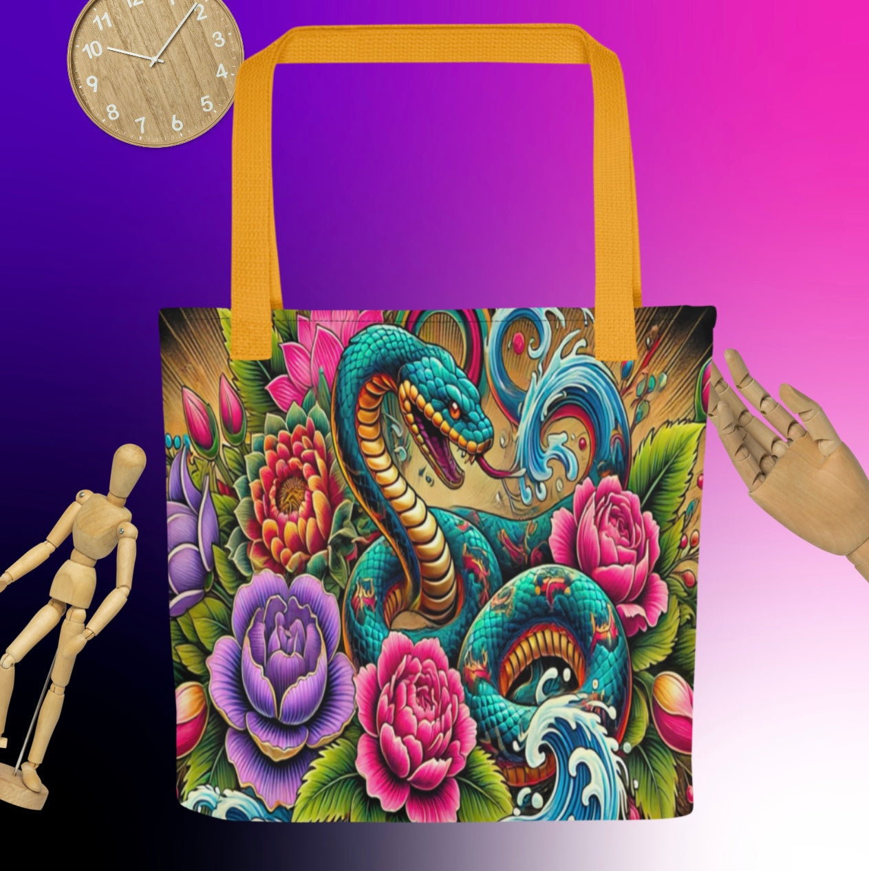 Venom Bloom ‘Mystic Fang’ - Tote Bag