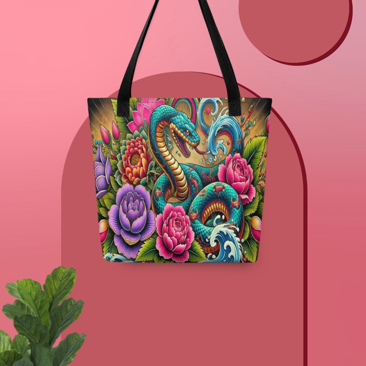 Venom Bloom ‘Mystic Fang’ - Tote Bag