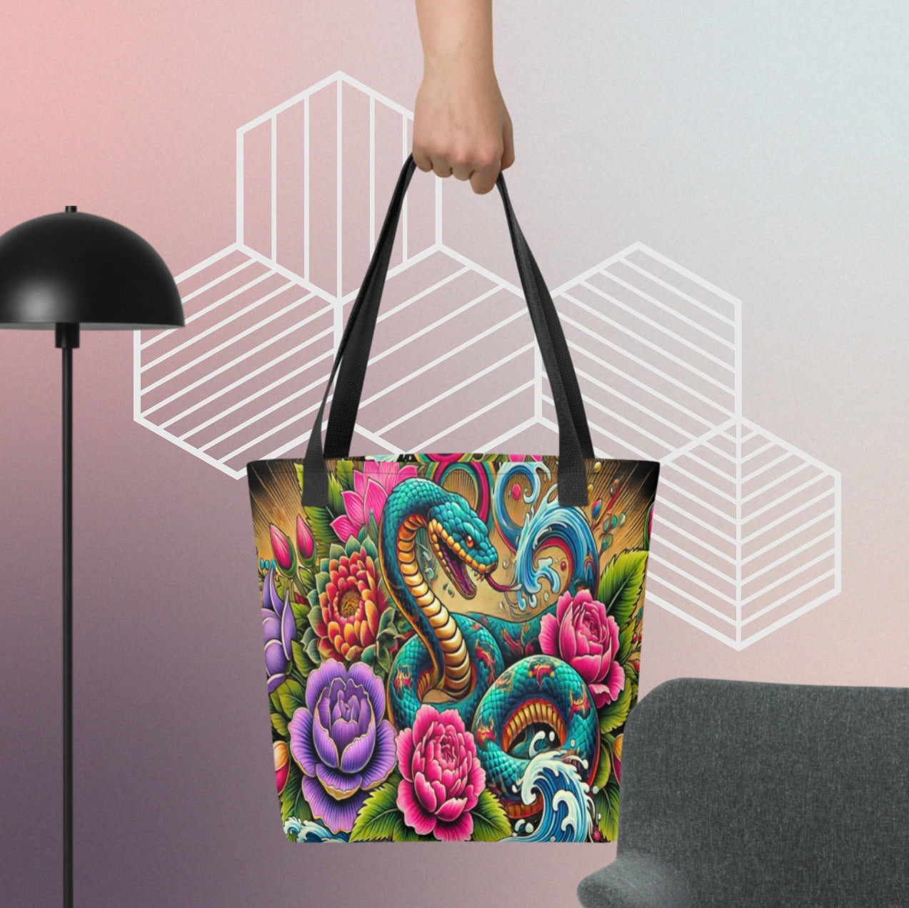 Venom Bloom ‘Mystic Fang’ - Tote Bag