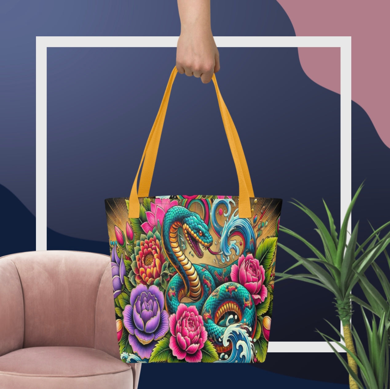 Venom Bloom ‘Mystic Fang’ - Tote Bag