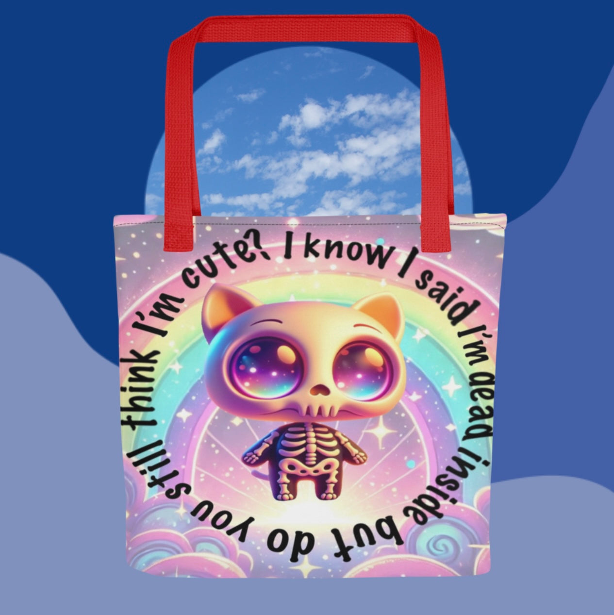 Dead Inside ‘Grim Glitter’ - Tote Bag