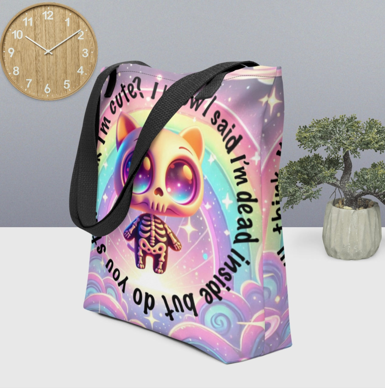 Dead Inside ‘Grim Glitter’ - Tote Bag