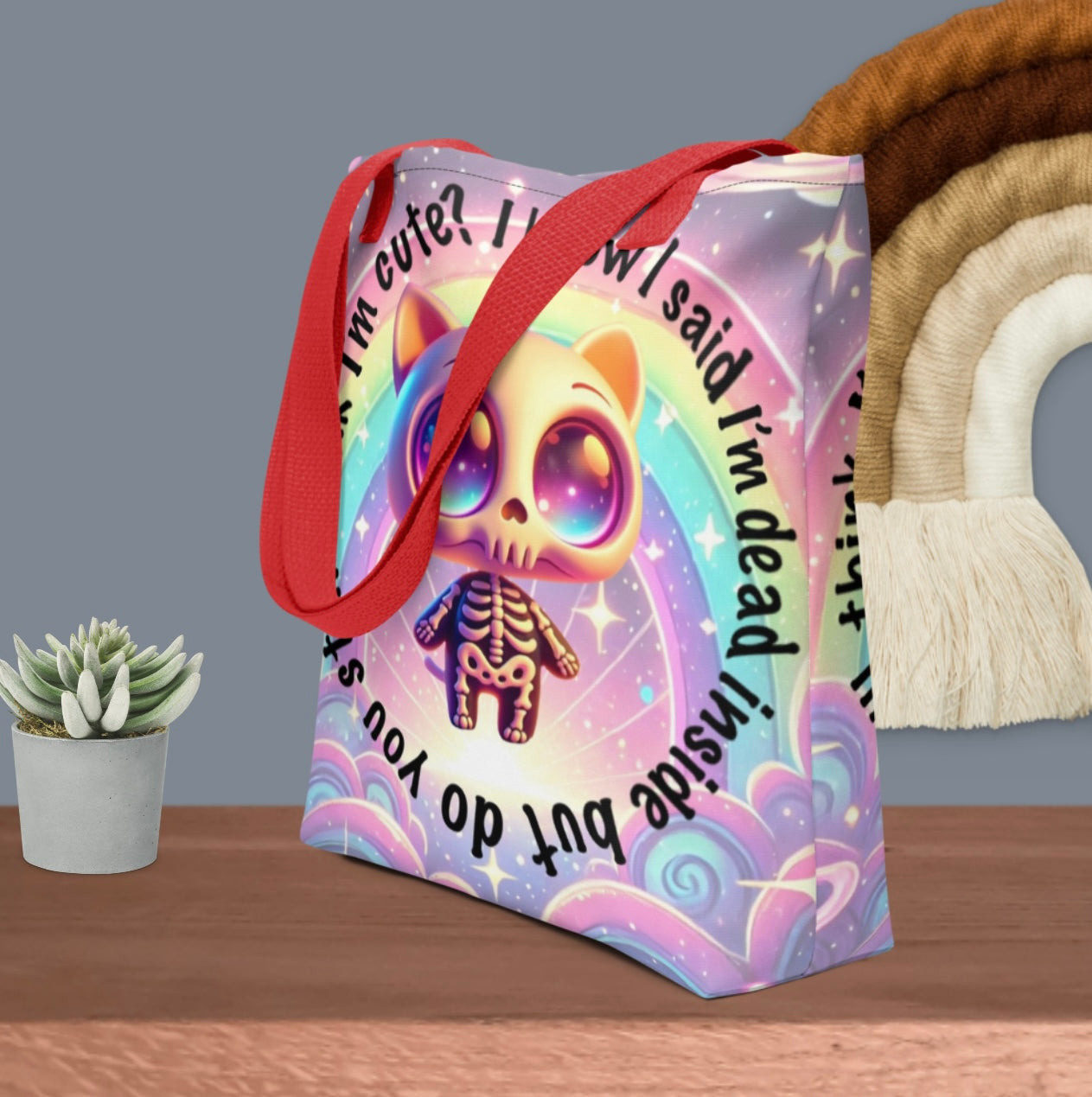Dead Inside ‘Grim Glitter’ - Tote Bag
