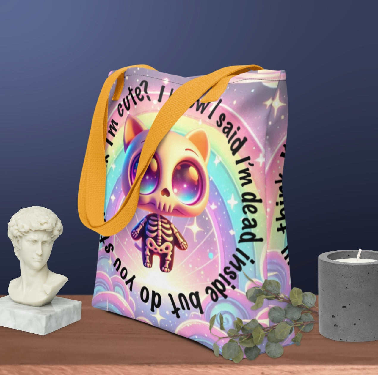 Dead Inside ‘Grim Glitter’ - Tote Bag